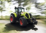 claas axion 800 190 CLAAS AXION 850 na bliźniakach (VIDEO)