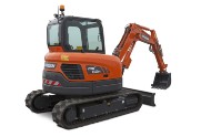 doosan dx62r 190 Doosan DX140LCR 3   większa moc i lepsza wydajność w ciasnych miejscach