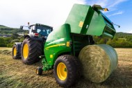 jd prasa f440r 190 New Holland CR 9.90 Revelation w kukurydzy   FOTO