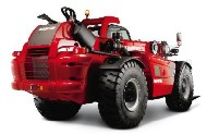 manitou mht10225 190 Dwa giganty w kukurydzy. Kombajny Case IH 8240 i 9240 na polach CGFP   FOTO