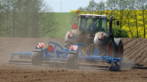 farmet kompaktomat k600 i fendt 360vario Agregat uprawowy Köckerling Quadro 570