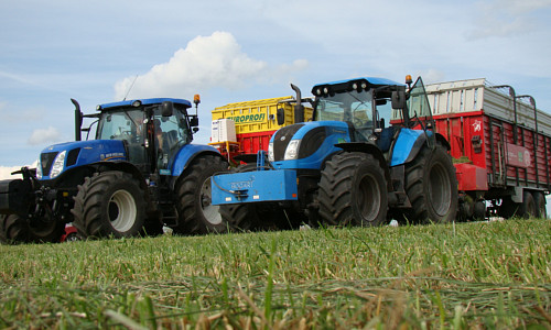 00000 landini h7 new holland t7 lely i pottinger ŚTEYR Technology Tour 2022