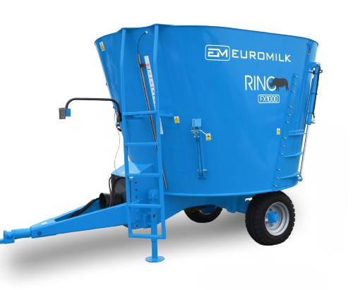euromilk rino basic Wóz paszowy QUALIMIX   nowość firmy  LUCAS G na Agro Show 2014