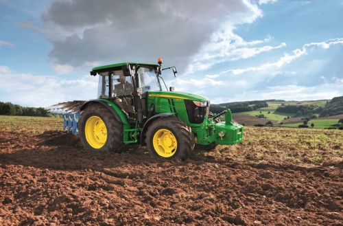 john deere 5m Zielona Wiosna John Deere rozpoczęta