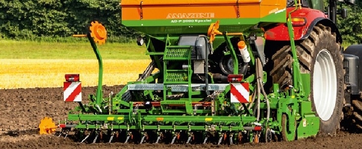 Amazone AD P John Deere S700   kombajny dla wymagających   VIDEO