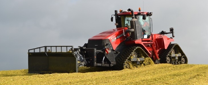 CASE IH silosy Jubileuszowa edycja Case IH Quadtrac nagrodzona Złotym Medalem Targów Kielce