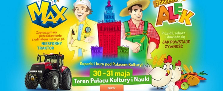 Dzie Dziecka z traktorami Case IH Agraves szansą dla stażystów. Udana współpraca z Uniwersytetem Przyrodniczym w Poznaniu