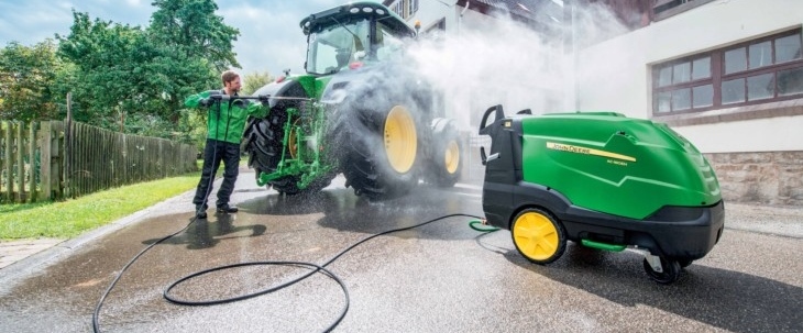 John Deere myjka Ciśnienie na czystość   nowe myjki gorącowodne od Nilfisk