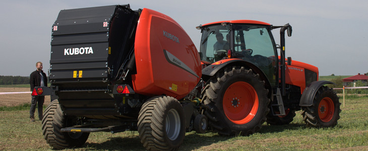 Kubota Tractor show 2015 Stary Bazanow Nowości Kuboty na targach Agrotech Kielce 2015