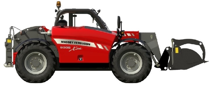 Massey Ferguson 9305 Xtra Koncepcyjny ciągnik przyszłości marki Case IH