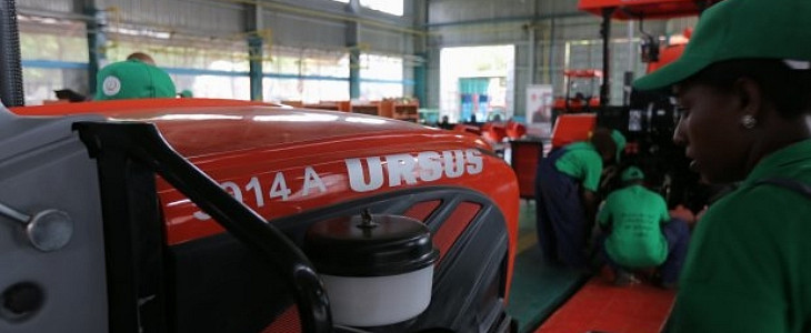 Ursus montownia w Etiopii Foto 53% wzrost sprzedaży nowych ciągników Ursus w br.