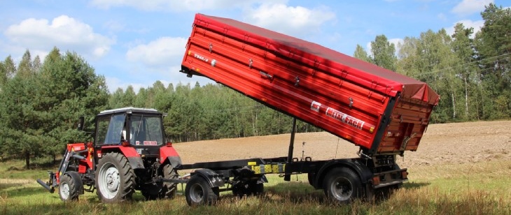 MetalFach przyczepa Przyczepy rolnicze Metaltech w finansowaniu fabrycznym