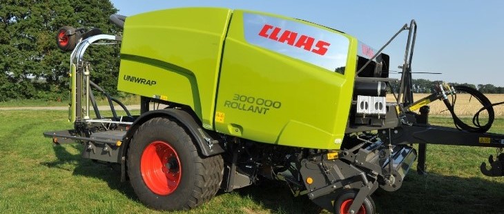 Claas 300000 Prasa zmiennokomorowa Claas Variant 480 RC – Jak to działa? (VIDEO)