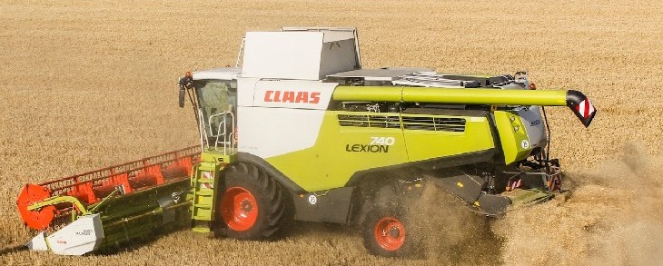 Claas Lexion740 Steyr Terrus CVT zdobywcą nagrody „Machine of the Year 2016”