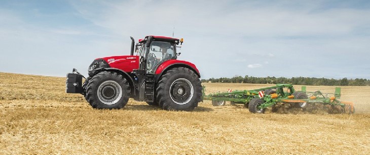 Case IH Optum Uprawa, wapnowanie, orka. Jesienne prace polowe w CGFP   FOTO