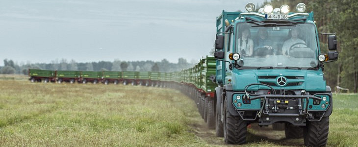 Unimog Mercedes rolniczy 2015 foto UNIMOG   ponad 70 lat na rynku (VIDEO)