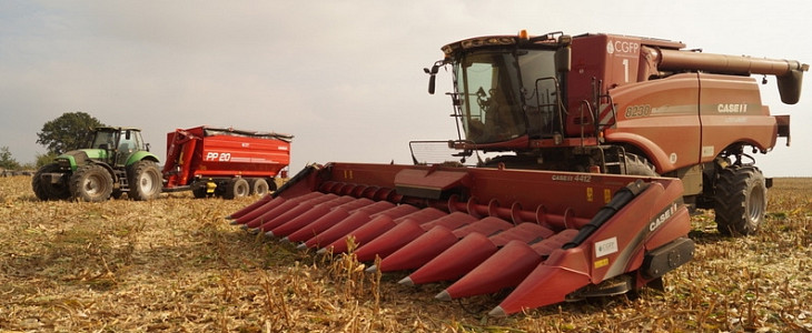 CGFP zniwa kukurydziane 2015 Kukurydziane żniwa 2015: Kombajny Case IH Axial Flow z CGFP nadal w akcji