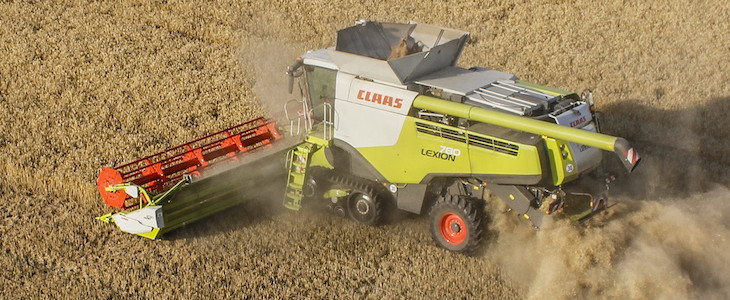 Claas nowosci Agritechnica 2015 CLAAS LEXION serii 700 nagrodzony tytułem ‘Maszyna Roku 2016’