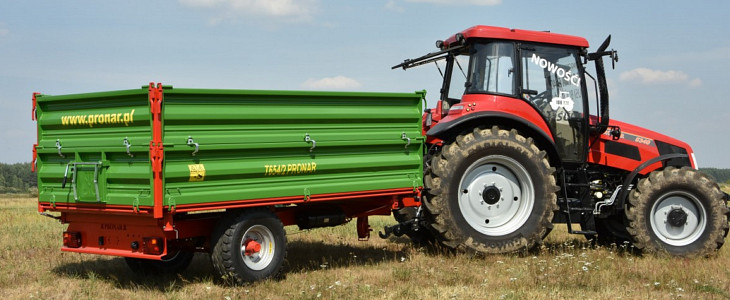 Pronar T654 przyczepa nowosc XII Kujawsko Pałuckie Wyścigi traktorów w tym roku zagoszczą w Inowrocławiu