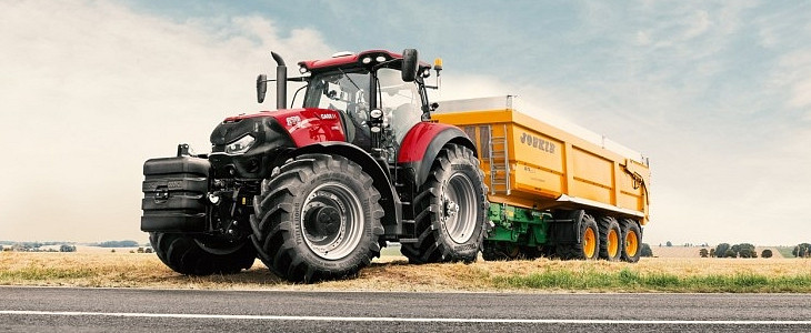 Case IH Optum CVX fotogaleria Case IH Optum 300 CVX zdobywcą tytułu ?Traktor Roku 2017?