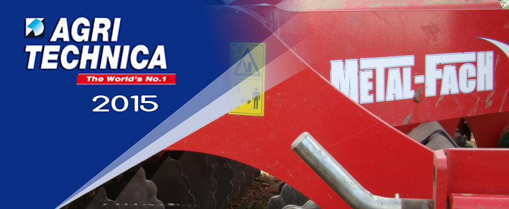 Metal Fach na Agritechnica 2015 Nowe pługi zagonowe z Metal   Fach