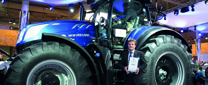 New Holland T7 315 Maszyna Roku 2016 Dalsze spadki na rynku sprzedaży nowych ciągników