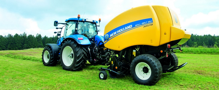 New Holland prasy Roll Belt nowosc 2016 Udoskonalone prasy zmiennokomorowe New Holland Roll Belt