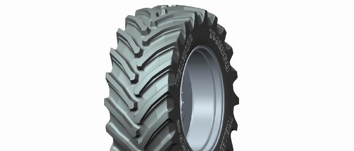 Trelleborg TM1060 Światowa premiera systemu Variable Inflation Pressure firmy Trelleborg