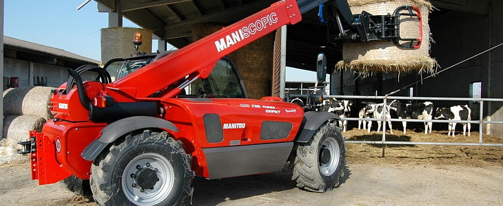 Manitou MVT 730 nowosc Żniwa z John Deere w miniaturze