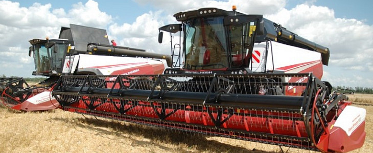 Rostselmash RSM 161 nowosc Massey Ferguson prezentuje nową serię ciągników MF 6700 S
