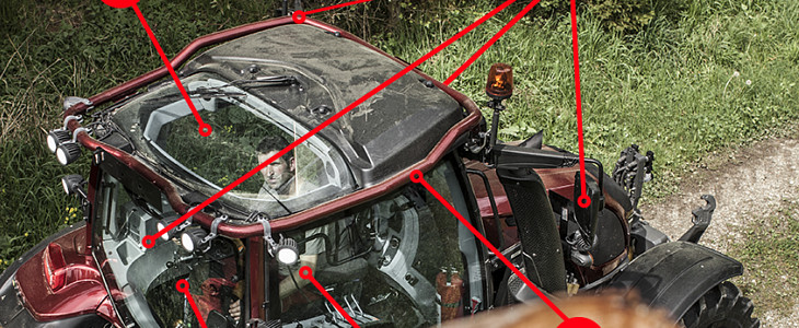 Valtra nowa kabina Sky View Valtra N174   Najmocniejsza ?czwórka?