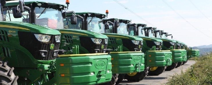 John Deere WP Na rynku nowych ciągników dalsze spadki