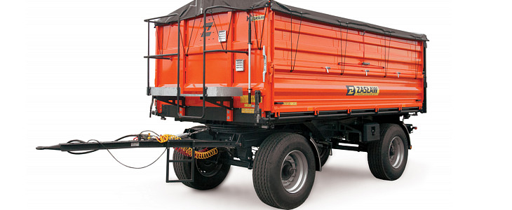 Zaslaw Agro nowa przyczepa 12 ton Pojazdy Agro   rodzaje konstrukcji przyczep rolniczych od ZASŁAW