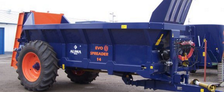 Alima Bis rozrzutnik Evo Spreader nowosci 2016 Rozrzutnik Metal Fach N272/6 VIKING o ładowności 18 ton