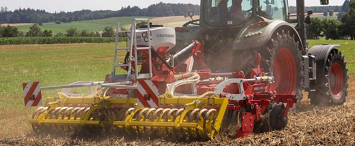 Pottinger Tegosem siewnik poplonow PÖTTINGER   wybór kół dozujących przy pomocy aplikacji PÖTSEM