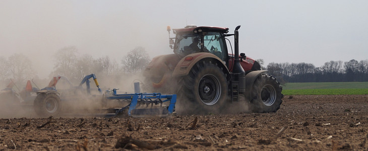 CGFP Case Puma Optum Magnum uprawa 2016 film Case IH Optum 300 CVX + Horsch Joker 6RT – uprawa pod siew w CGFP Wojnowo (VIDEO)