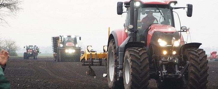 Case Steyr Demo Tour 2016 Zwycięski pług UNII GROUP