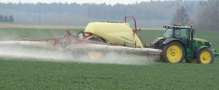 Hardi Commander 7000l John Deere 6150R film Opryski 2016: Krukowiak Goliat Plus w akcji   VIDEO