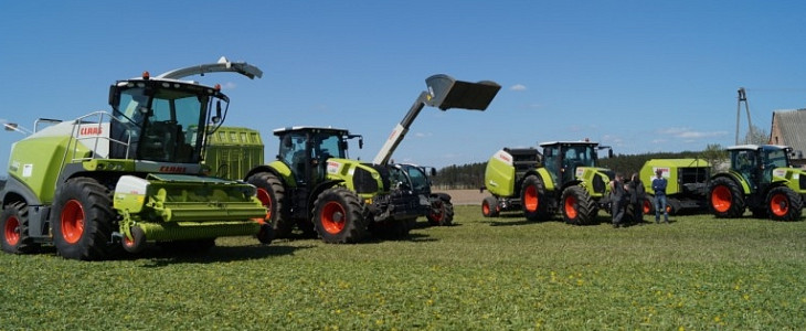 Claas Demo Tour 2016 pokaz zielonkowy Agro Land film1 Deszczowy pokaz żniwny CLAAS 2016   Agro Land Marek Rózniak   FOTO