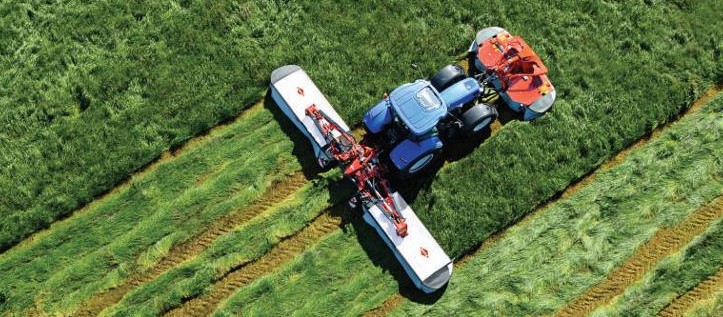 Kuhn Grassmaster Kuhn GA 8830   Nowa zgrabiarka karuzelowa z formowaniem bocznym