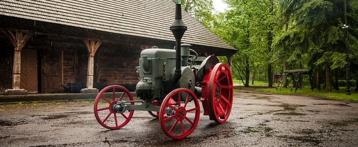 Lanz Bulldog HR2 w Muzeum Rolnictwa w Ciechanowcu ZETOR 25 na trasie liczącej 800 kilometrów