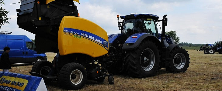 New Holland Demo Tour 2016 foto New Holland pokazy polowe 2014, Minikowo   fotogaleria