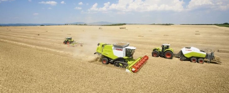 Claas niwa 2016 Claas wyprodukował 50 000 kombajnów LEXION