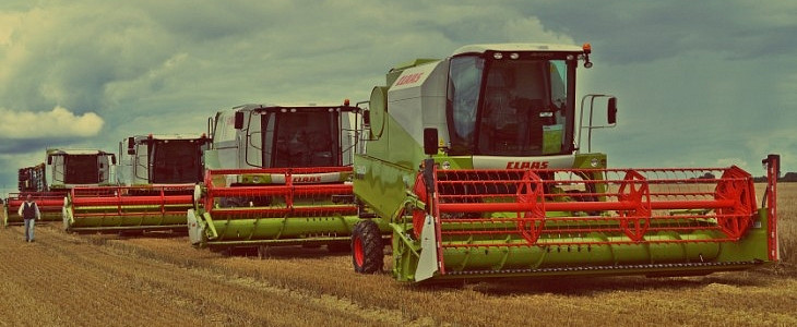 Claas pokaz zniwny Agro Land 2016 film 10 lat ciągników CLAAS   niemiecko francuska historia sukcesów