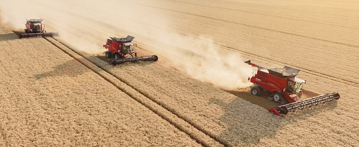 Case IH kombajny zniwa USA Rolnicy skarżą się na ubezpieczycieli