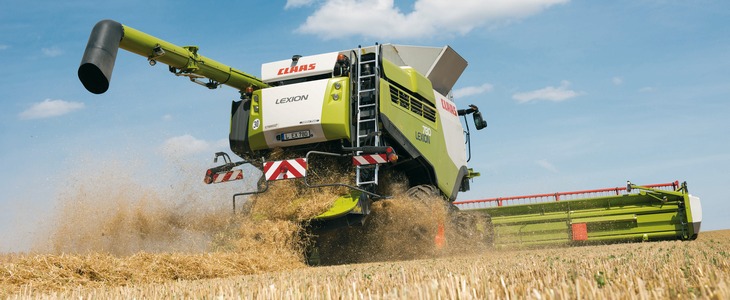 Claas Lexion 700 2017 Ursus C 380 teraz z silnikiem marki Kohler