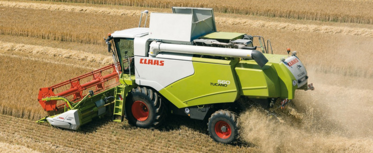 Claas Tucano 560 edycja 2017 Rura wyładowcza zbiornika 7XL w kombajnach CLAAS LEXION 700 (2)