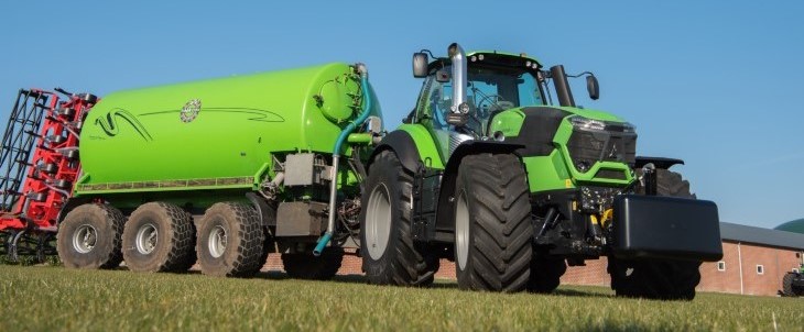 Deutz Fahr 2016 Demo Tour HORSCH Leeb Xeric 14 FS – pneumatyczny rozsiewacz nawozów z belką roboczą