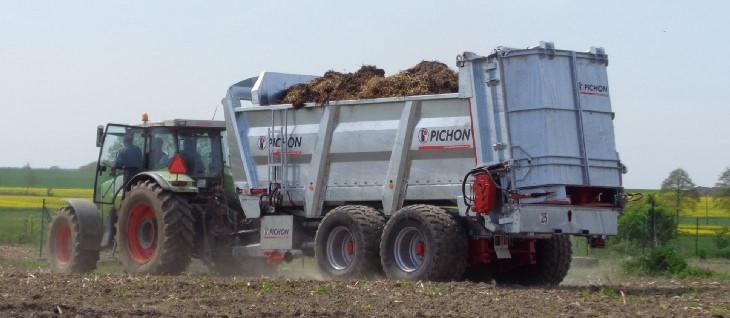 Pichon szeroka kasta PICHON   nowe rozrzutniki Muck Master