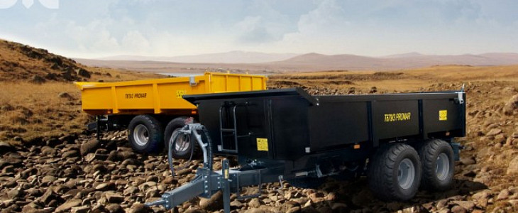 Pronar przyczepa skorupowa T679 ŚTEYR Technology Tour 2022